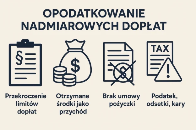 Opodatkowanie dopłat do spółki przekraczających limity w umowie – analiza ryzyka